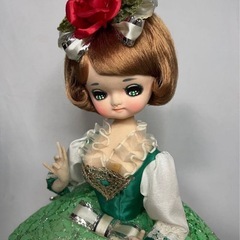 フランス人形 さくら人形 49cm 昭和レトロ ヴィンテージの画像