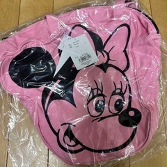 wcj フェイスデザイン　トートバッグ　ピンク　若槻千夏　ディズニーの画像