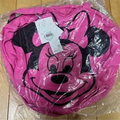 wcj フェイスデザイン　トートバッグ　ピンク　若槻千夏　ディズニーの画像