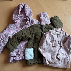 子供　冬服　120 女の子　まとめ売り　の画像