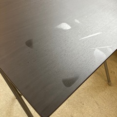 A5211-070 NITORI 折りたたみテーブル ワークデスク ダークブラウン キズ汚れ有りの画像