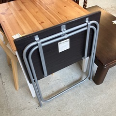 A5211-070 NITORI 折りたたみテーブル ワークデスク ダークブラウン キズ汚れ有りの画像