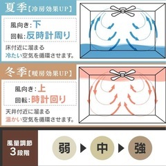 シーリングファン美品の画像