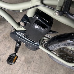 美品！パナソニック　EZ 電動自転車　マットオリーブの画像