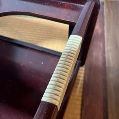 昭和レトロ　飛騨産業　ポットワゴン　キャスター付ワゴンの画像