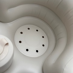 【リッチェル】ふかふかベビーチェアのベージュの画像