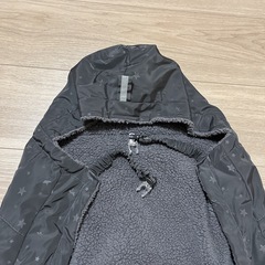 抱っこ紐　ベビーカー　星柄　防寒ケープの画像