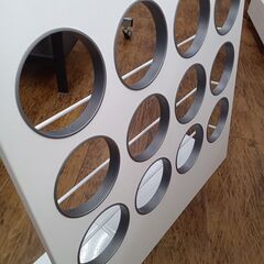 ★リユースのサカイ水戸店★スリッパラックホワイトH58.5×D18×W60クリーニング済みMT6105の画像