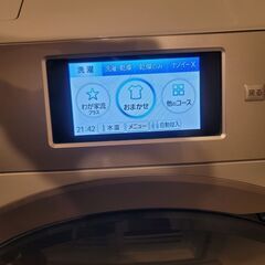 【超美品】Panasonicドラム式洗濯/乾燥　NA-VX900BL ほぼ新品行＊オーストラリア人駐在員帰国にて販売の画像