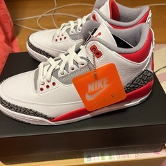 ナイキ エアージョーダン3 ＯＧ　ファイヤーレッド　27cmの画像
