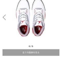 ナイキ エアージョーダン3 ＯＧ　ファイヤーレッド　27cmの画像