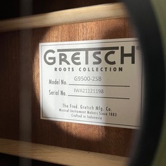 Gretch Jim Dandy アコースティックギター　G9500-2SBの画像
