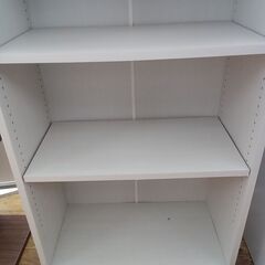 ★リユースのサカイ水戸店★山善本棚ホワイトH184×D29×W56クリーニング済みMT6106の画像