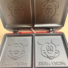 ミッキー　ホットサンドメーカー　新品の画像