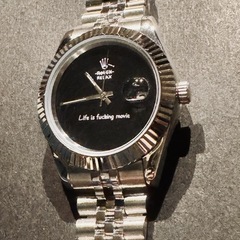 新品/送料無料「Relax Rolex」 腕時計 自動巻き デイトジャスト ステンレス　RELAX (Rolexではない) メンズの画像