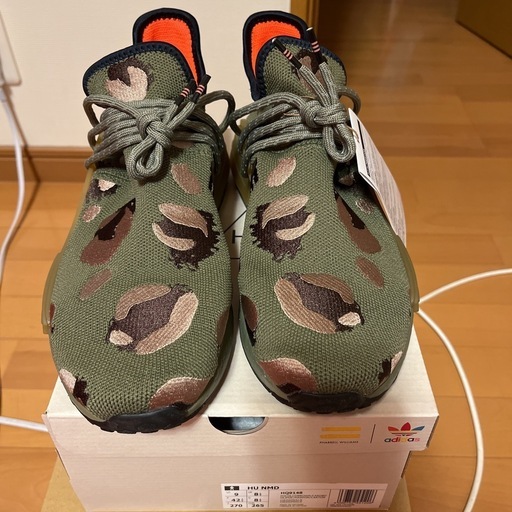 adidas ×ファレルウィリアムス　アトモス世界300足限定　HU NMD　サイズ27cm