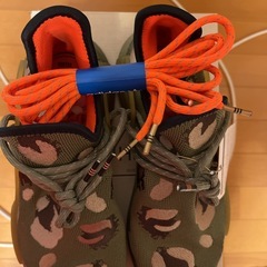 adidas ×ファレルウィリアムス　アトモス世界300足限定　HU NMD　サイズ27cmの画像