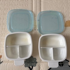 双子　100均　離乳食食具2点の画像