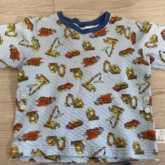 ユニクロ　100センチ　キルトパジャマの画像