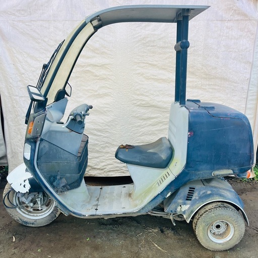 ミニカー登録　ジャイロキャノピー　2スト　50cc 原付　スクーター　ミニカー