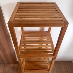 あげます！ウッドシェルフ 棚
 の画像