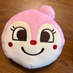 アンパンマンミュージアム限定　アンパンマン　ドキンちゃん　ぬいぐるみ　ミニクッションの画像