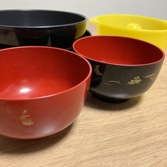 汁椀　丼ぶり　レンジでケーキの画像