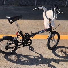 16インチ折りたたみ自転車の画像
