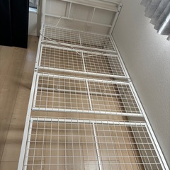 ニトリ　シングルベッドフレームのみの画像