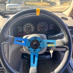 日産 サニー B15 5速マニュアル 前後車高調 社外マフラー付き 車検R8.5の画像