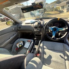 日産 サニー B15 5速マニュアル 前後車高調 社外マフラー付き 車検R8.5の画像