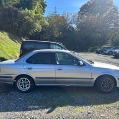 日産 サニー B15 5速マニュアル 前後車高調 社外マフラー付き 車検R8.5の画像