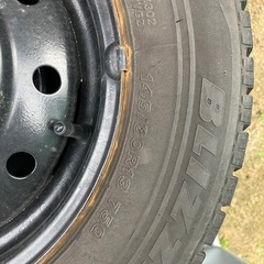 13インチタイヤホイール　ホイールのみ使用もしくは、タイヤ交換して使用前提 の画像