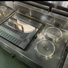 マルゼン　ガスウォーマーテーブル　MGS-096CX　ゆがき槽付 業務用 【美品】②の画像