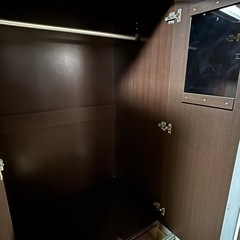 木製ワードローブ/クローゼットの画像