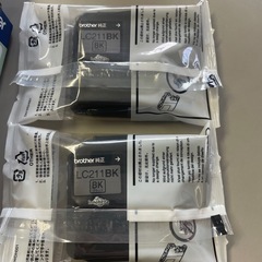 ブラザー複合プリンタ用新品未使用インクジェットLC211BK 2個セットの画像