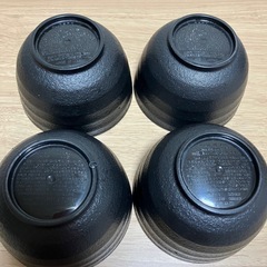 汁椀4個セット　引っ越し前断捨離中の画像