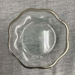 ガラスプレート 中皿の画像