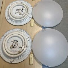★シーリングライト DAIKO(大光) YDCL004E 2セット リモコン付き！の画像