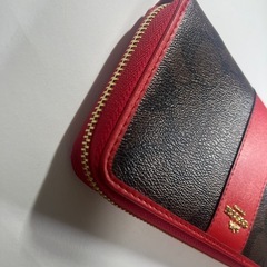 【新品未使用】COACH コーチ F54630 レッドの画像