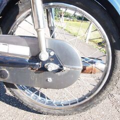 低走行スーパーカブ4速セル付車実働 原付 富山、石川、金沢の画像