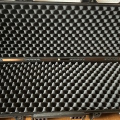 サバイバルゲーム エアガンケース ブラックの画像