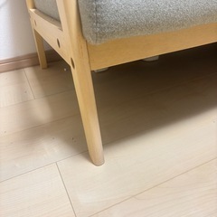 ファブリックソファ3人掛け
の画像