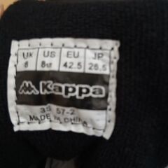 　Kappa 　WATER　PROOF 　シューズ26.5cm　未使用品の画像