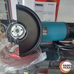 ✨マキタ　未使用　GA7061F　ディスクグラインダ　180ｍｍ　ハンドル＋付属品付き✨うるま市田場✨の画像