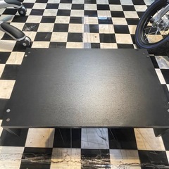 【リサイクルサービス八光】2019年製　アイリスオーヤマ  2口IHコンロ ブラック IHK-W12-B　スタンド付きの画像