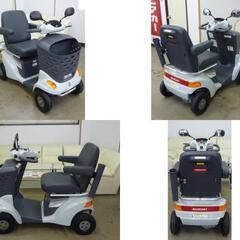 16.8万円♪ 2017年製スズキ セニアカー ET4D7 ( バッテリー新品レベル) 杖入れ付き・新品LED球★電動四輪車いす/シニアカー★全国発送可能/松山市内無料配送★愛媛県松山市よりの画像