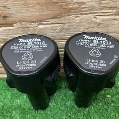 【SIW】makita マキタ JV100DW 10.8V充電式ジグソー バッテリー2個、充電器付き【中古動作品】の画像