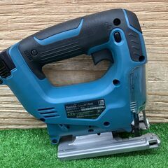 【SIW】makita マキタ JV100DW 10.8V充電式ジグソー バッテリー2個、充電器付き【中古動作品】の画像