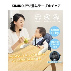 丸洗い可能！ベビーチェア 【生後6ヶ月〜15キロまで】の画像